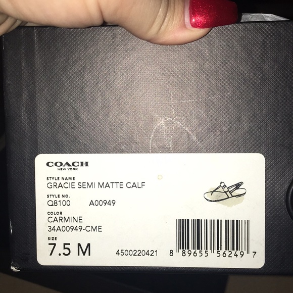 Coach sandals - Picture 3 of 3